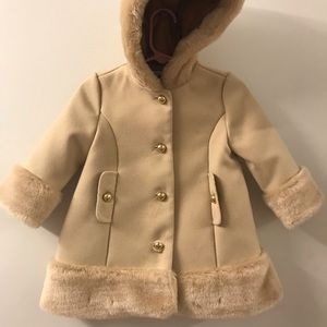 Janie and Jack Faux Fur Jacket